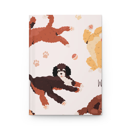 Puppy Hardcover Journal