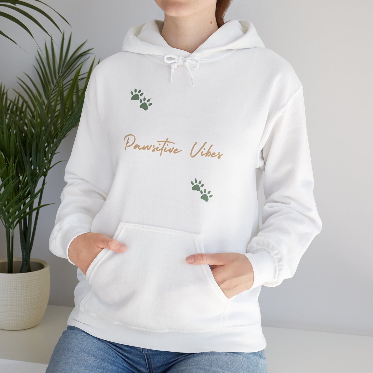 Unisex Heavy Blend Pawsitive Hoodie