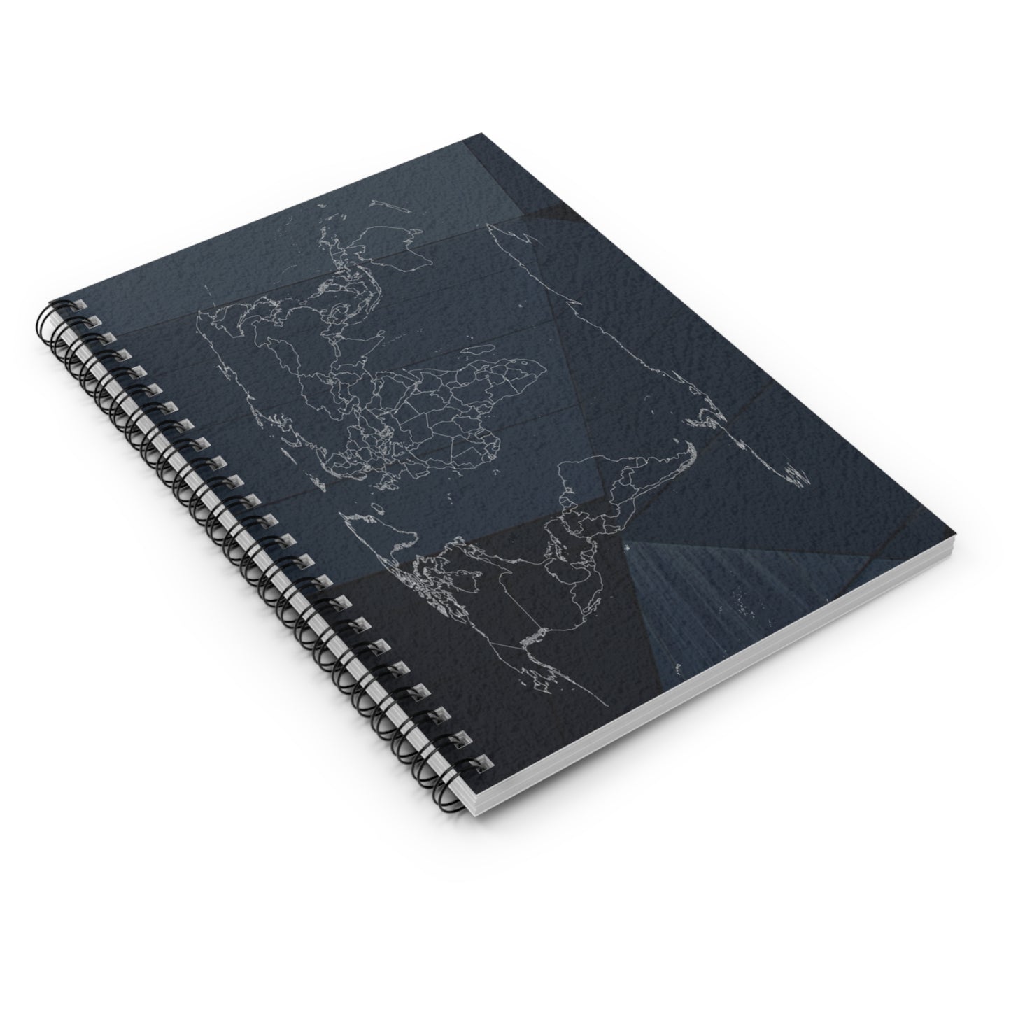 Map Spiral Notebook Journal