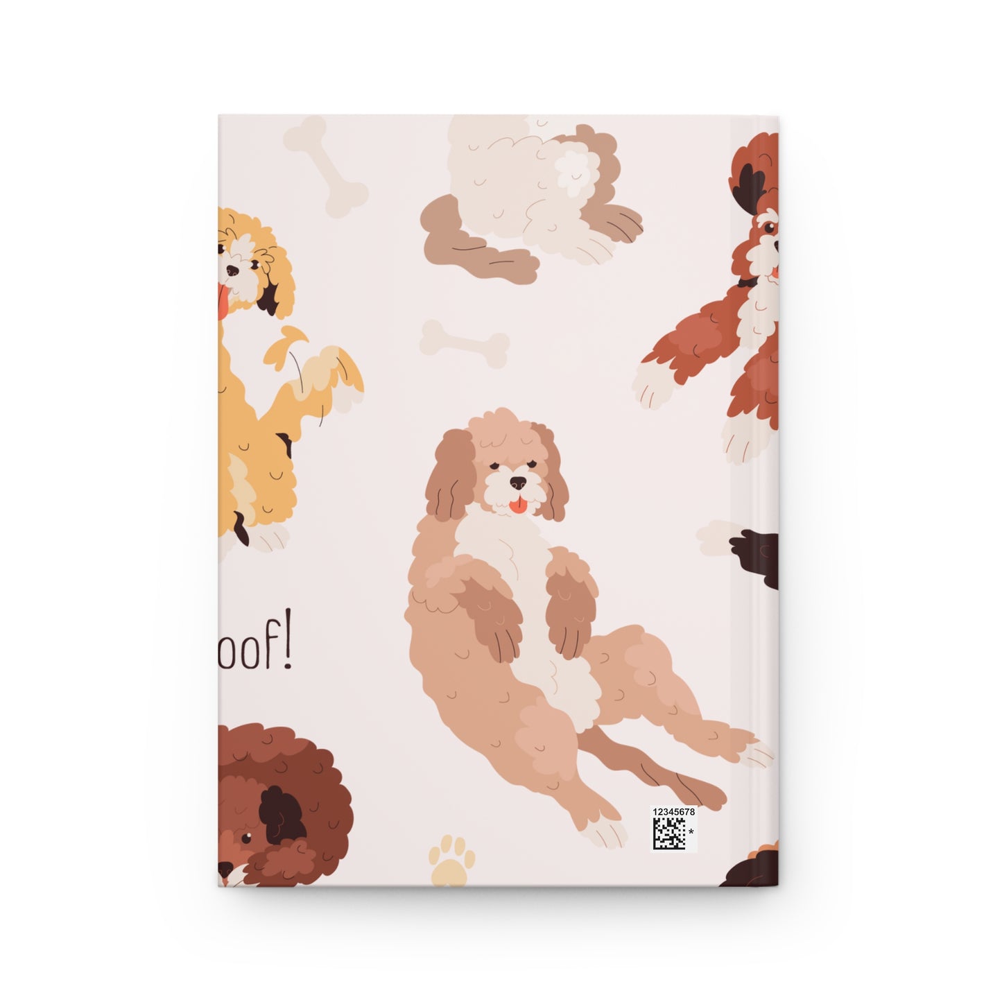 Puppy Hardcover Journal