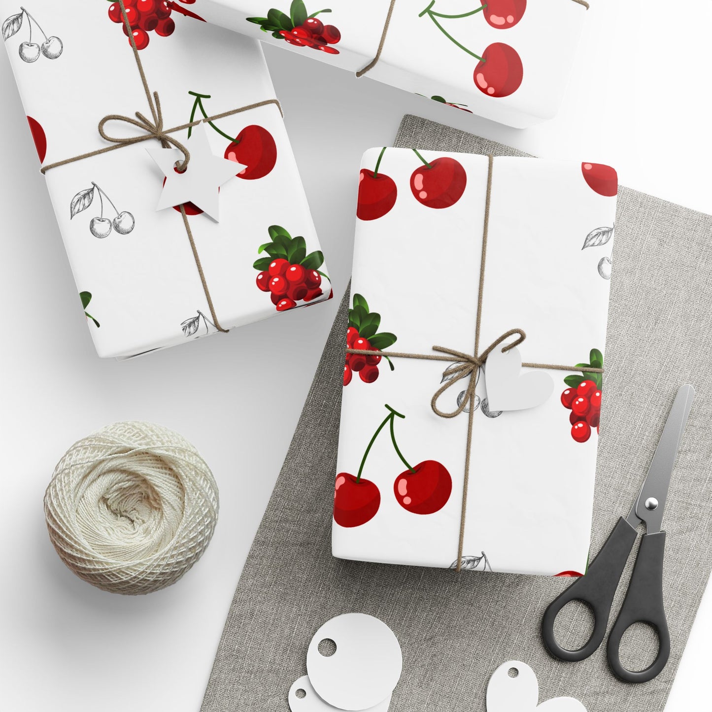 Berry Luxury Gift Wrapping Paper