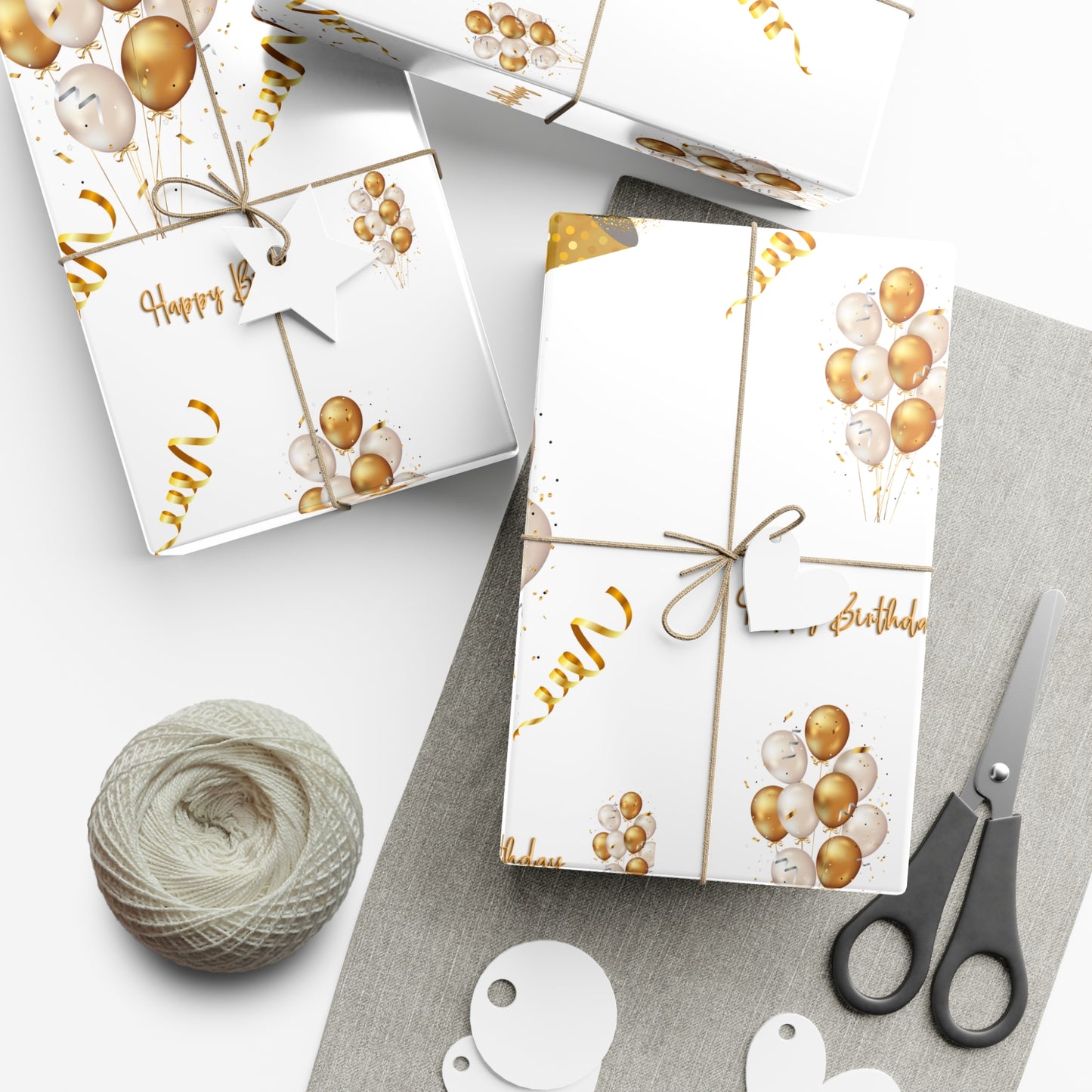 Birthday Luxury Gift Wrapping Paper