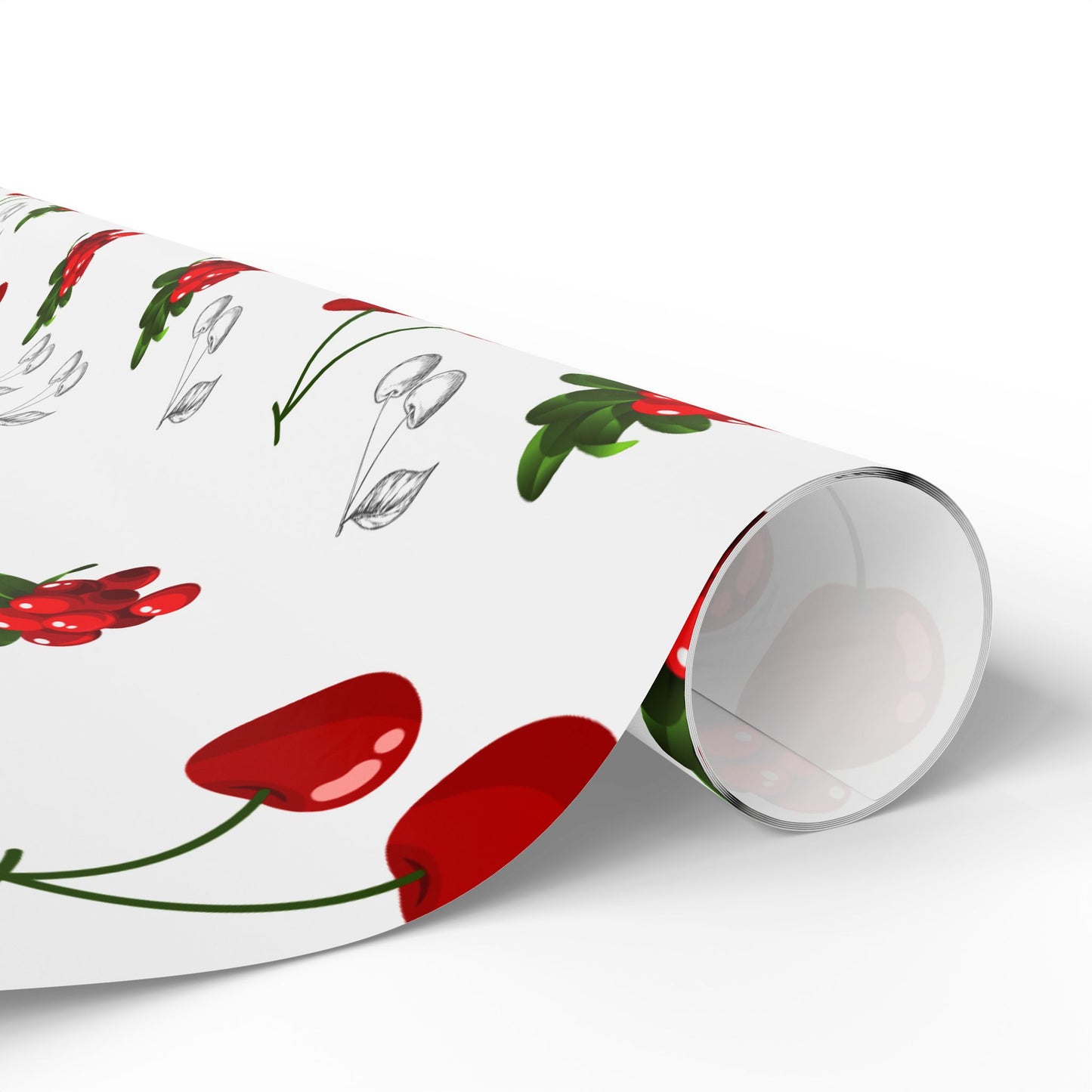 Berry Luxury Gift Wrapping Paper