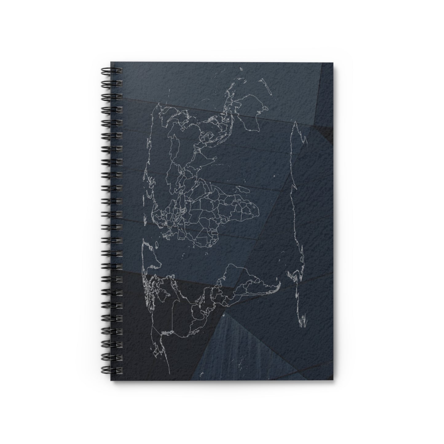 Map Spiral Notebook Journal